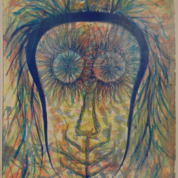 Nieokiełznanie, Litografia barwna, 1/30, 55,5x71 cm, 2014