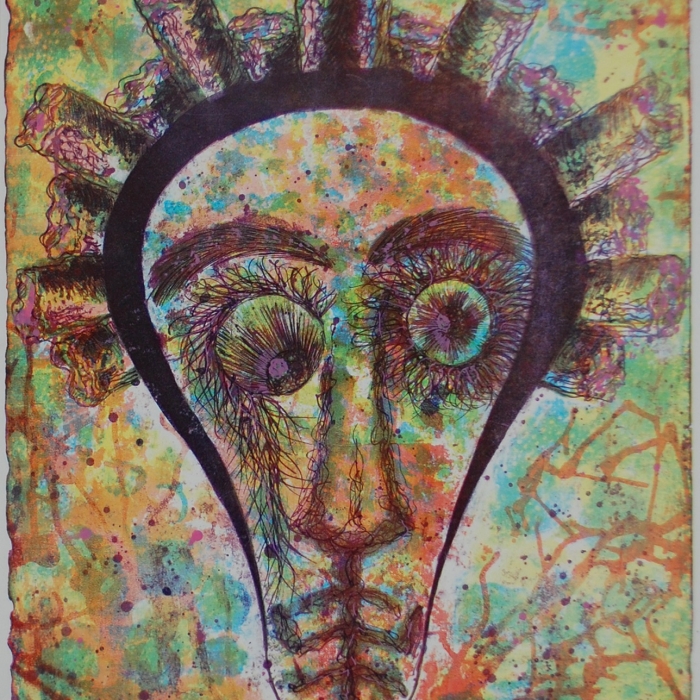 Radość, Litografia barwna, 4/30, 55,5x71 cm, 2014