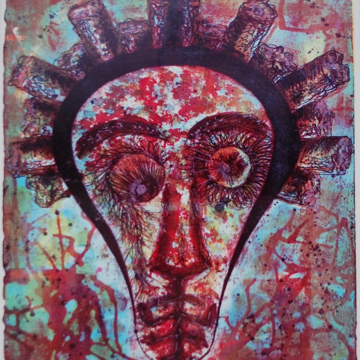 Radość, Litografia barwna, 1/30, 55,5x71 cm, 2014