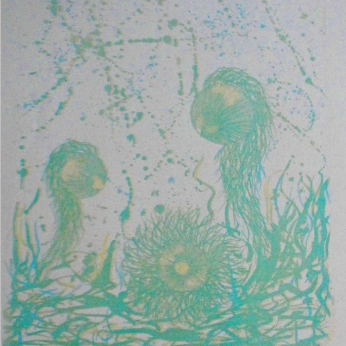 Rodzina, Litografia barwna, 1/30, 55,5x71 cm, 2013