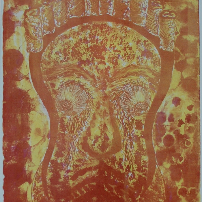 Siła, Litografia barwna, 2/30, 55,5x71 cm, 2014