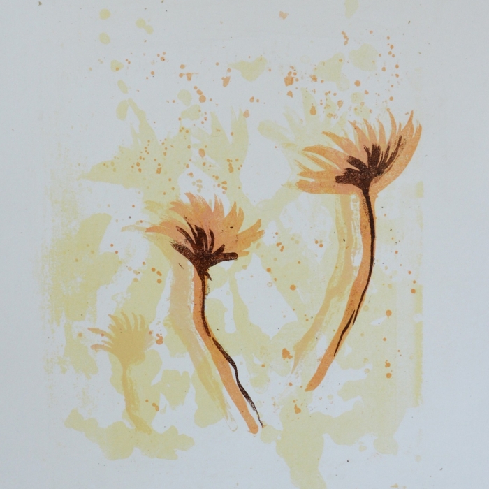 Flora nilowa, Litografia, 4/20, 36x45 cm, 2016